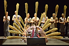 A FLOWERING TREE - 
De John ADAMS et Peter SELLARS - 
Mise en scene par BHARDWAJ Vishal - 
Par l Orchestre Symphonique de Tours - 
Chef d orchestre : Jean Yves OSSONCE - 
Decor : Sudesh ADHANA - 
Lumiere : Renaud CORLER - 
Costumes : Gunjan ARORA - 
Avec : 
Paulina PFEIFFER (Kumudha) - 
Au Theatre du Chatelet a Paris - 
Le 02 05 2014 - 
Photo : Vincent PONTET